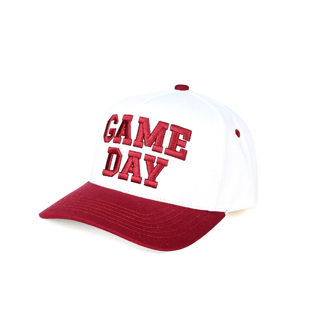 C.C Game Day Embroidered Cotton Cap
