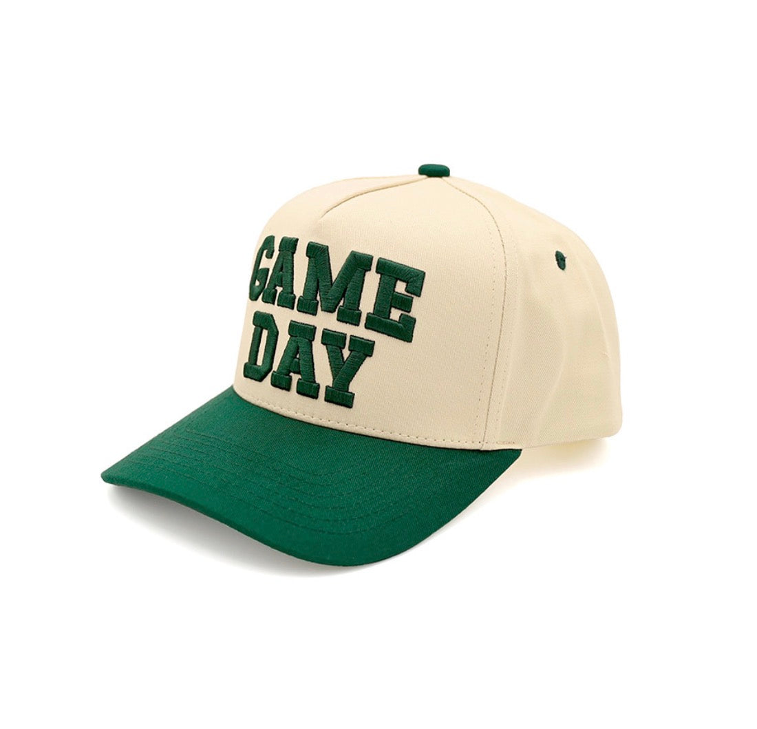 C.C Game Day Embroidered Cotton Cap