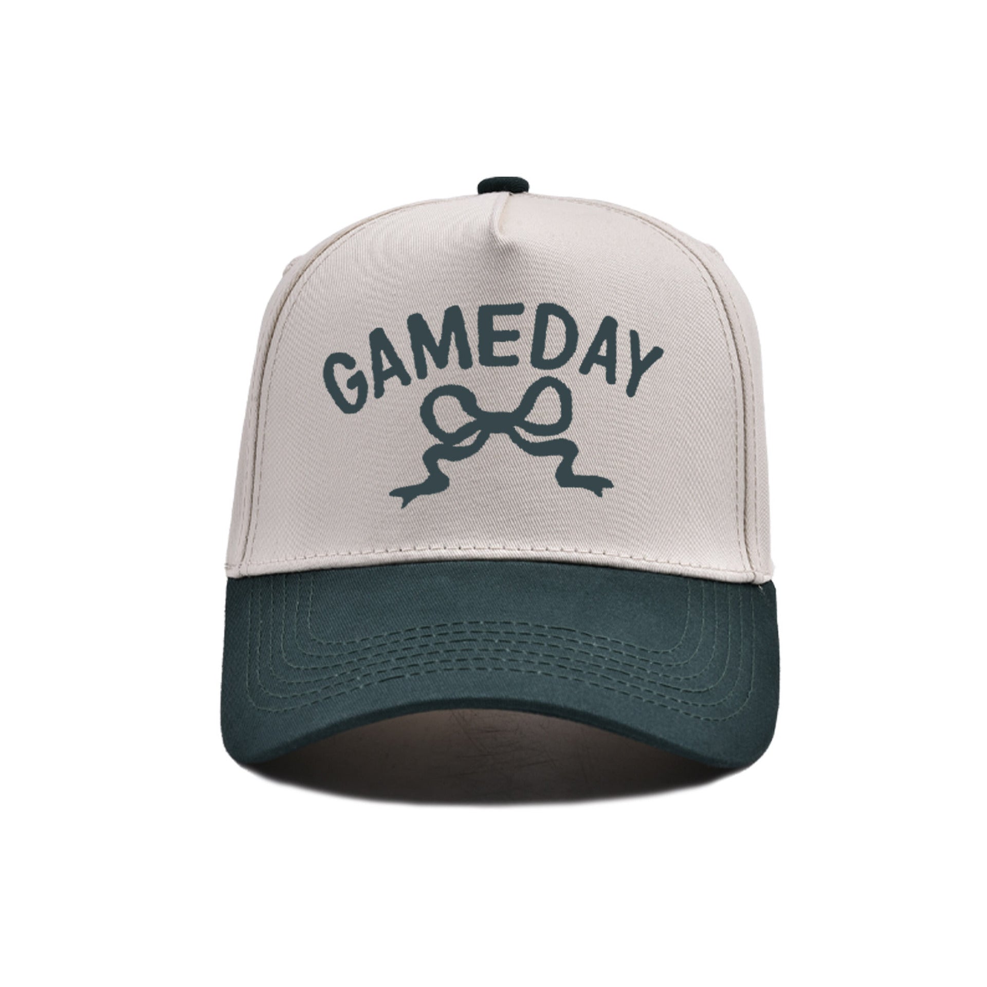 Game Day Bow Embroidered Hat
