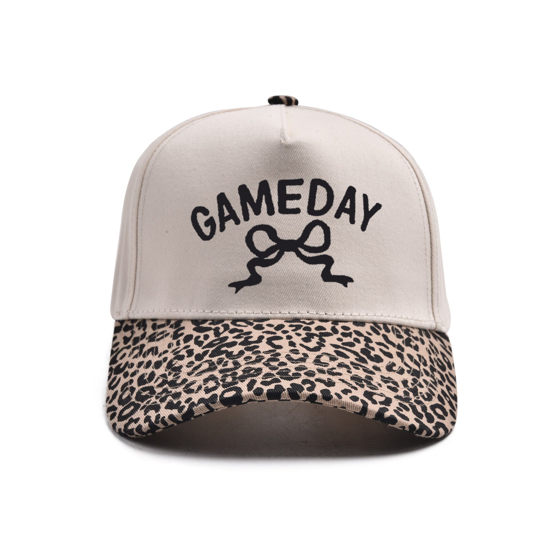 Game Day Bow Embroidered Hat