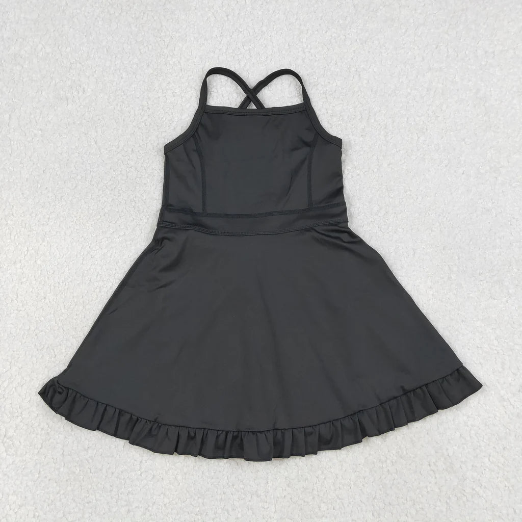 Yoga Solid Color Dress