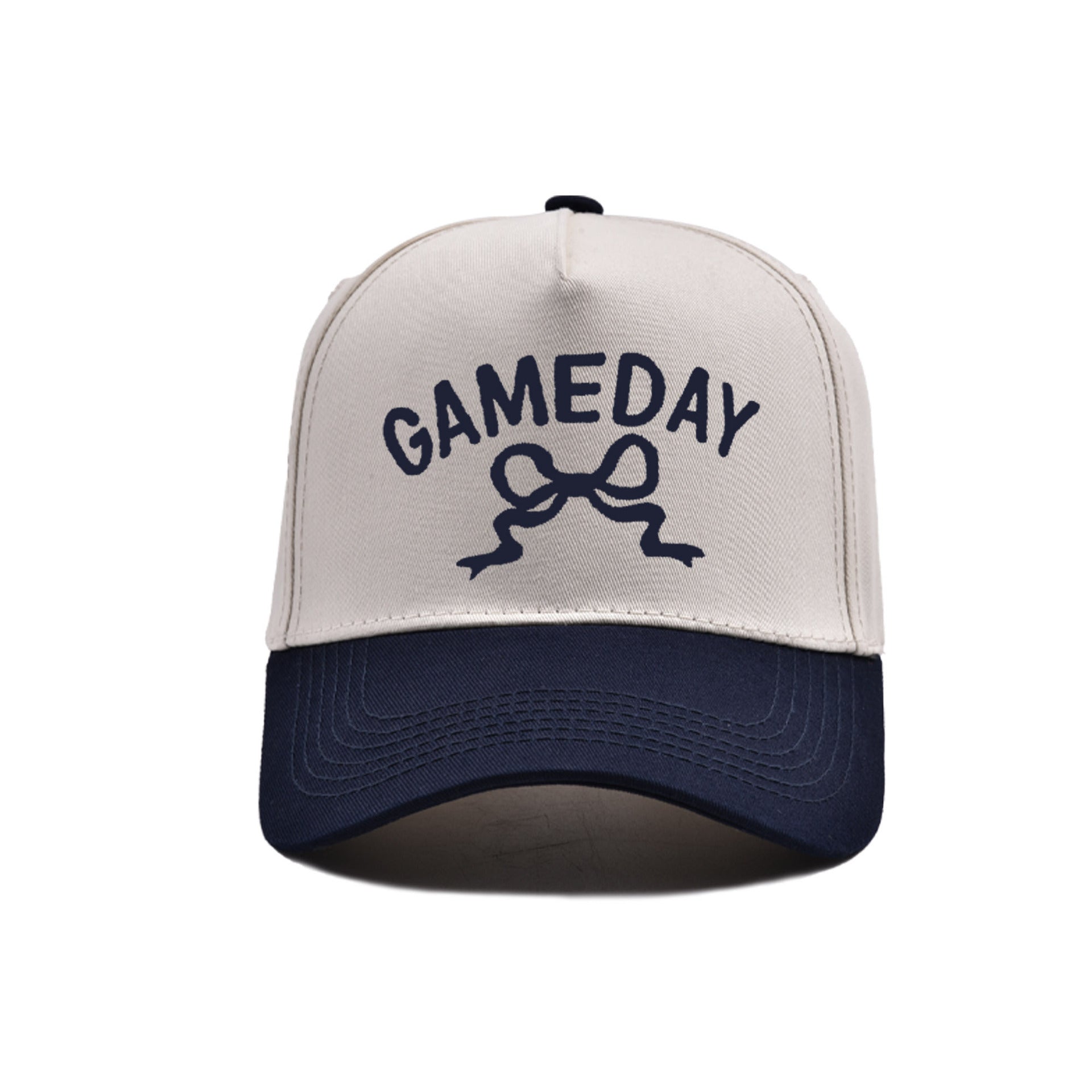 Game Day Bow Embroidered Hat