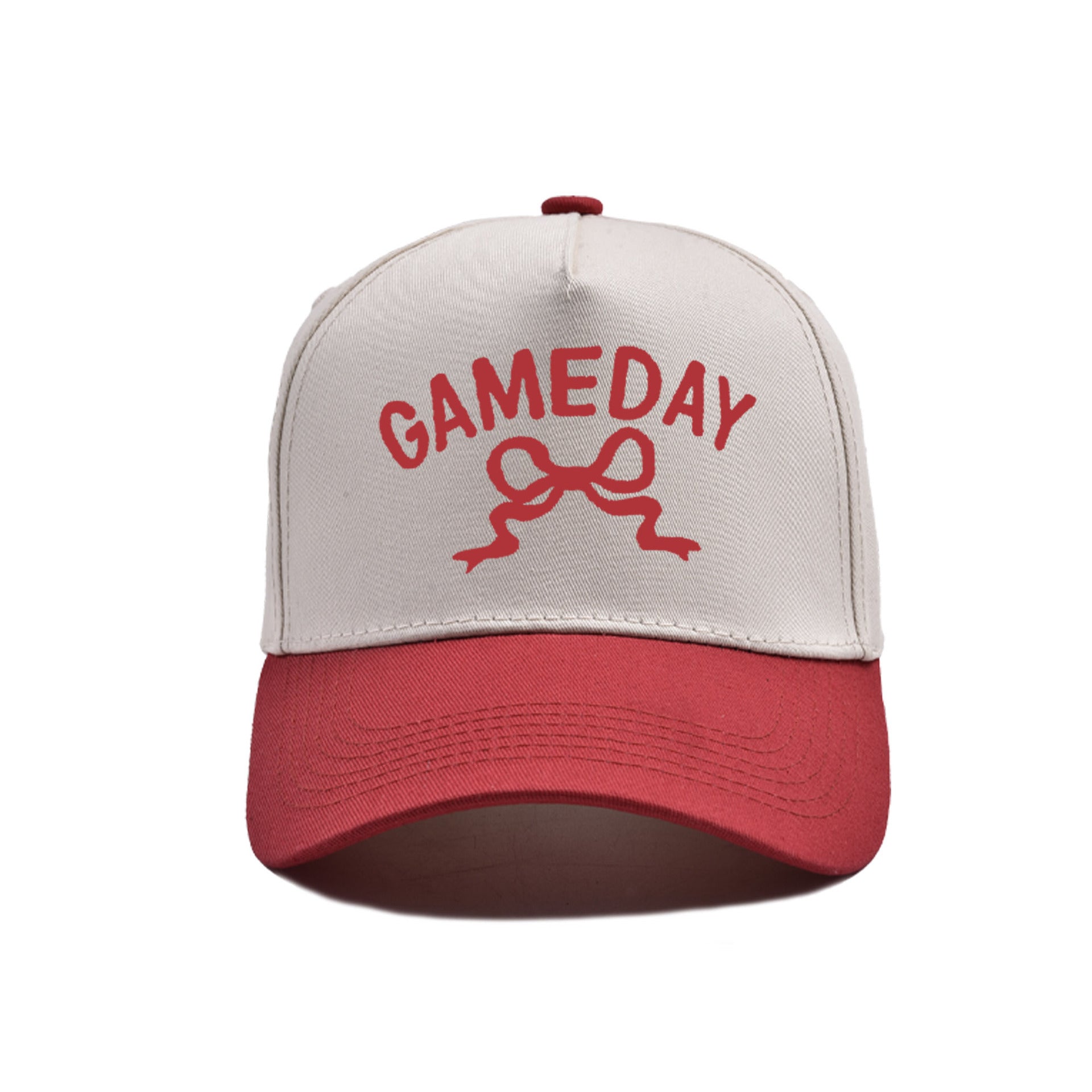 Game Day Bow Embroidered Hat
