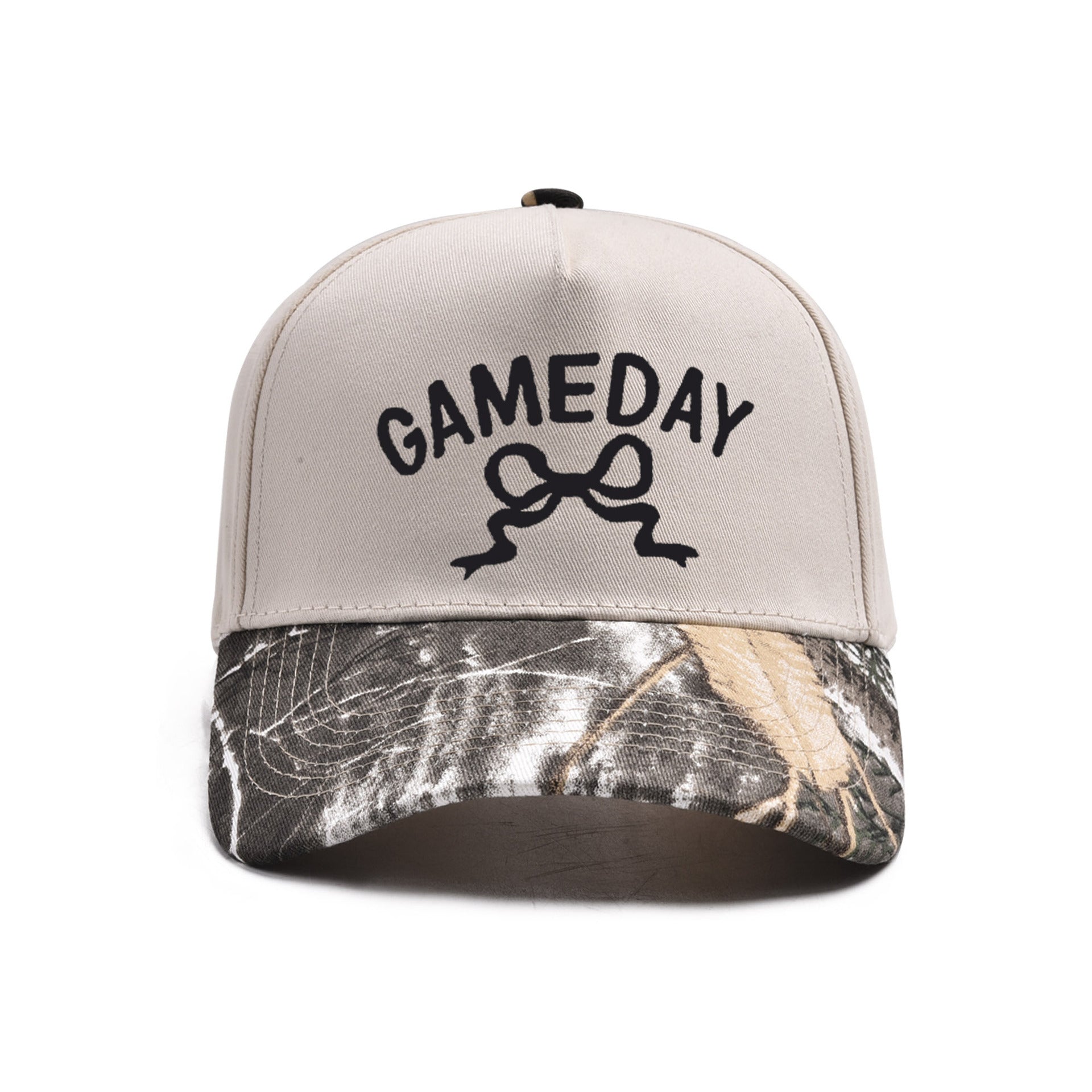 Game Day Bow Embroidered Hat