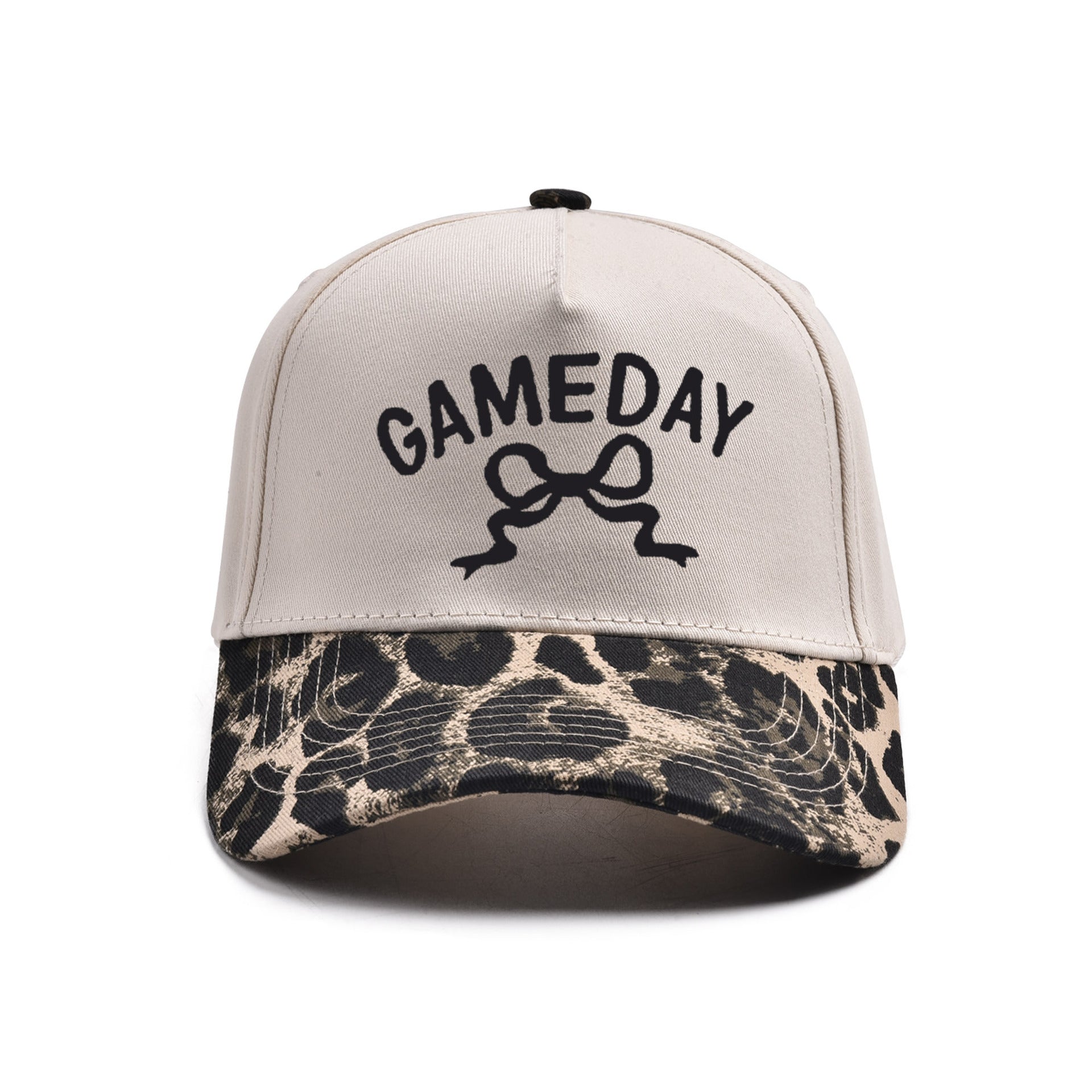 Game Day Bow Embroidered Hat