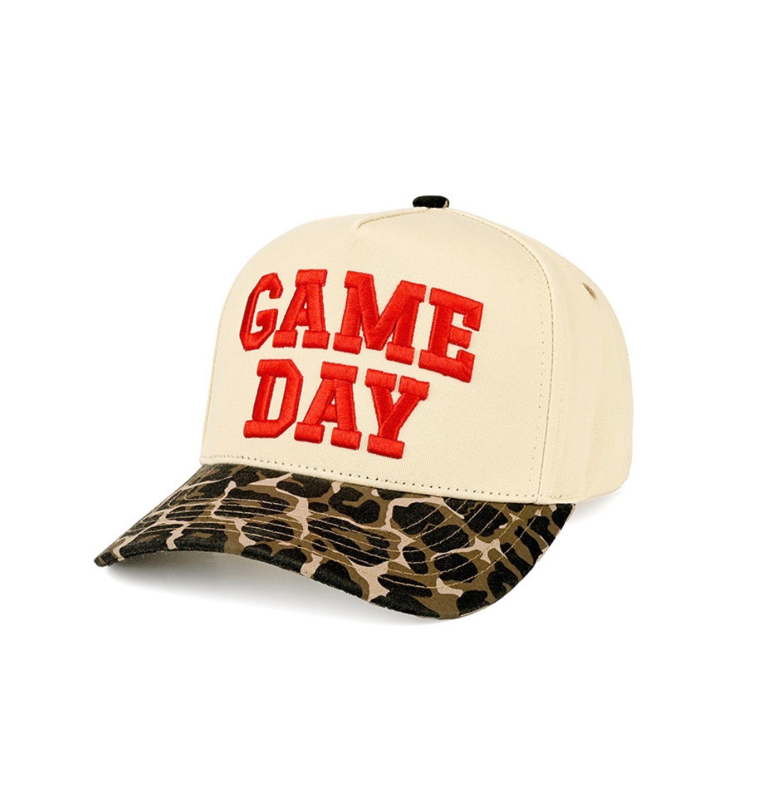 C.C Game Day Embroidered Cotton Cap