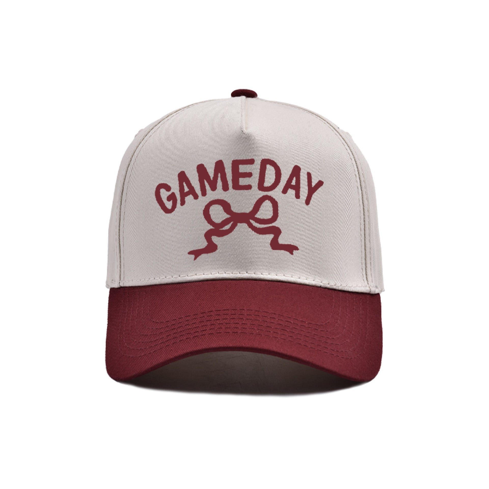 Game Day Bow Embroidered Hat