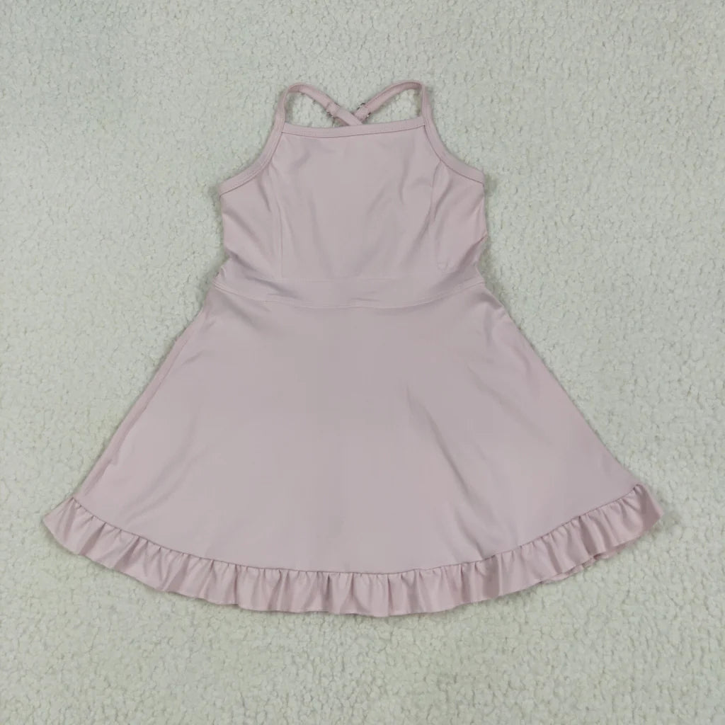 Yoga Solid Color Dress