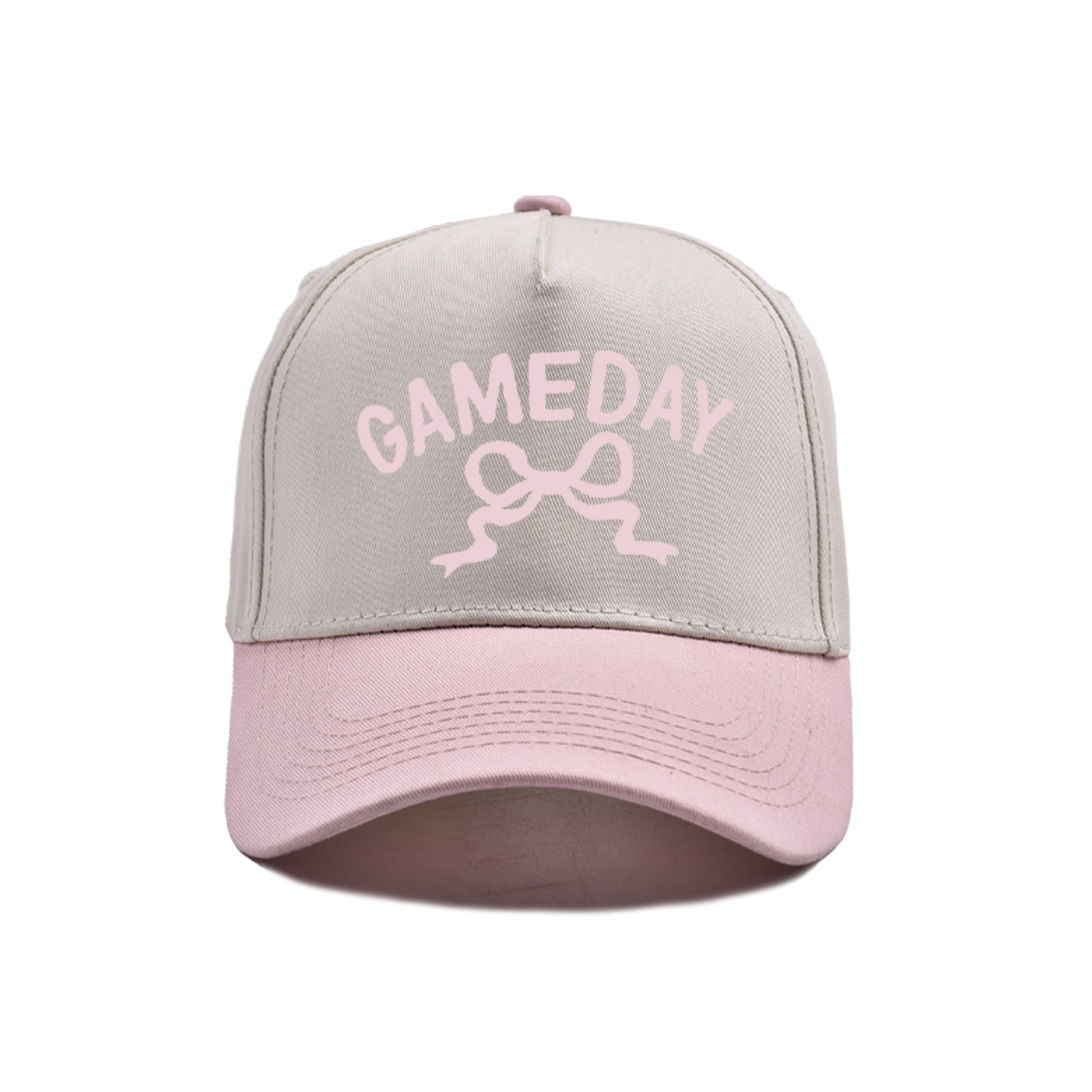 Game Day Bow Embroidered Hat