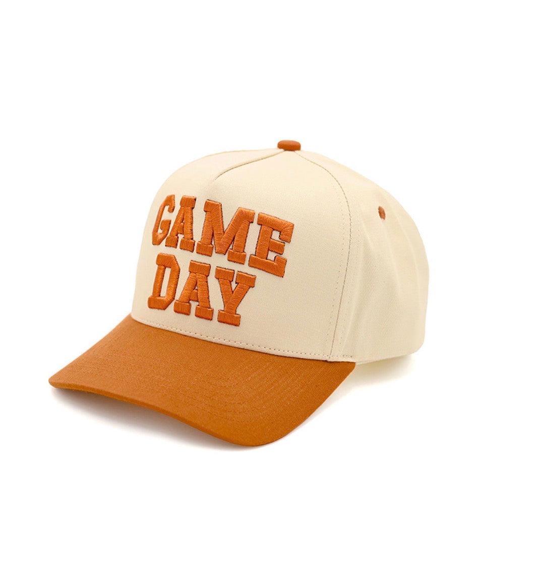 C.C Game Day Embroidered Cotton Cap