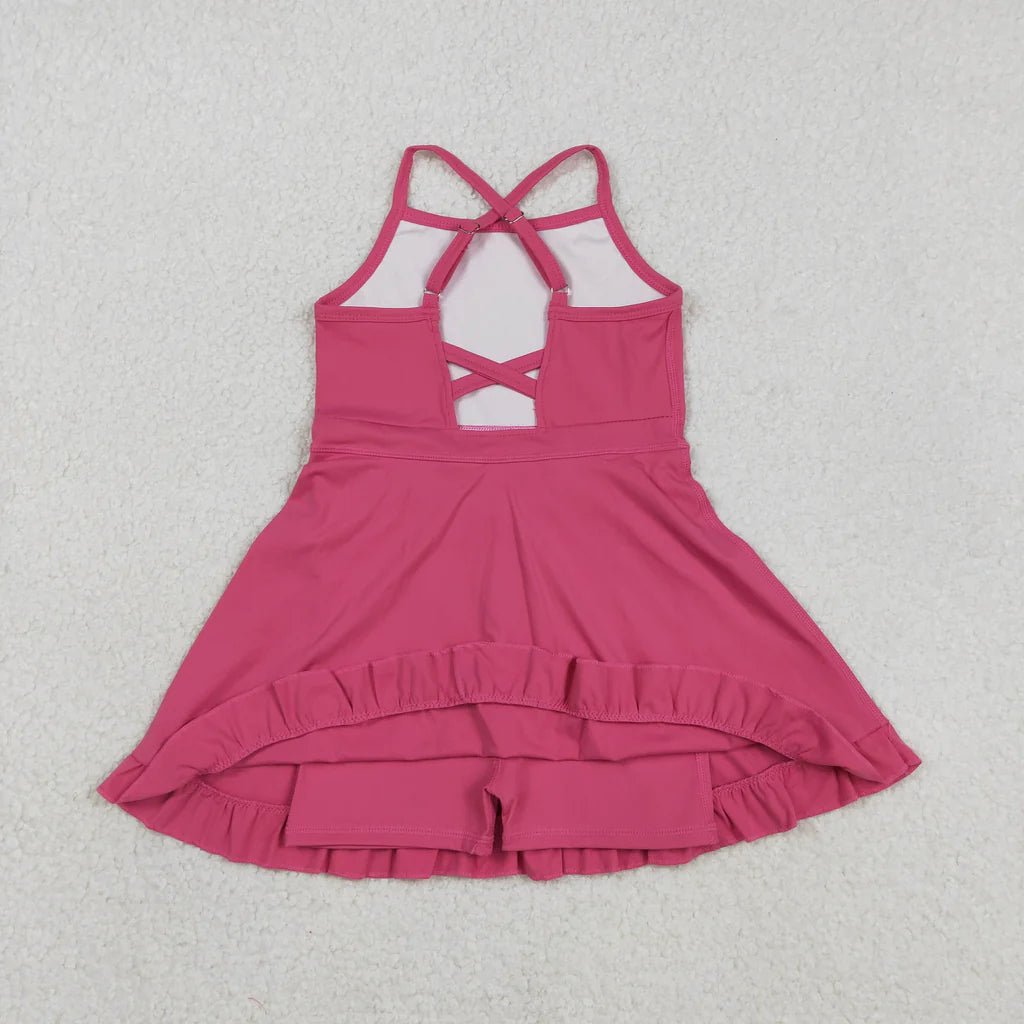 Yoga Solid Color Dress