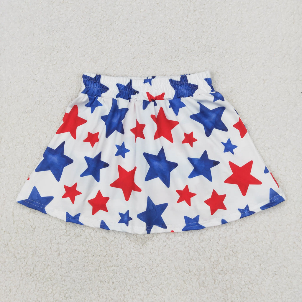 America Fringe Skirt Set